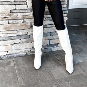White boots